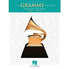 The Grammy Awards Song of the Year 1980-1989 PVG