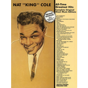 Nat King Cole All Time Greatest Hits Complete Original Sheet Music Editions PVG