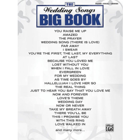 The Wedding Songs Big Book PVG