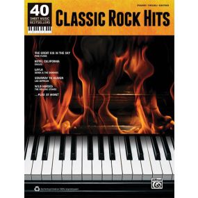 Classic Rock Hits 40 Sheet Music Bestsellers PVG