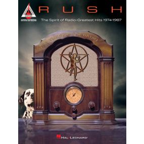 Rush Spirit Of Radio Greatest Hits 1974-87 Recorded Version Guitar Tab