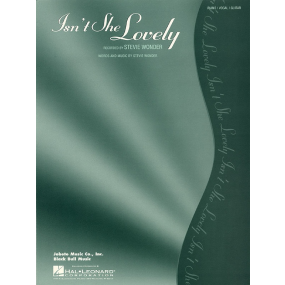 Isnt She Lovely PVG Single Sheet 