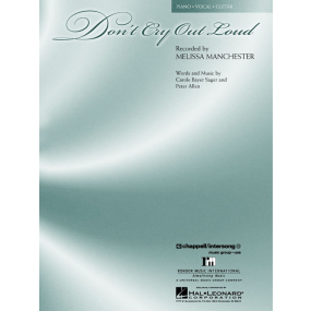 Dont Cry Out Loud PVG Single Sheet 