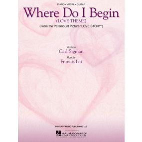 Where Do I Begin Love Theme S/S PVG