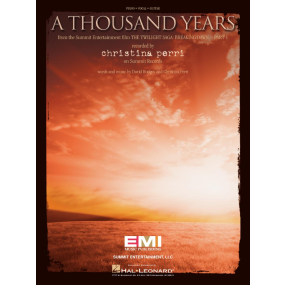 Christina Perri A Thousand Years PVG S/S