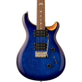 PRS Guitars SE Custom 24 Electric Guitar in Faded Blue Burst