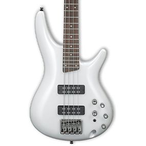 Ibanez SR300E Bass Guitar in Pearl White   