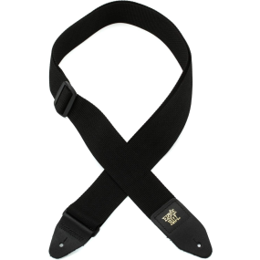 Ernie Ball Polypro Guitar Strap in Black