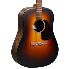 Martin X Series DX2E Acoustic Electric Guitar in Ziricote Burst