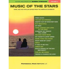 Music Of The Stars Volume 9 Barbra Streisand PVG