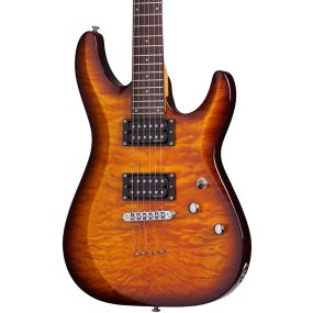 Schecter C 6 Plus in Vintage Sunburst