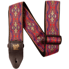 Ernie Ball Classis Jacquard Guitar Or Bass Strap in Kashmir Sunset