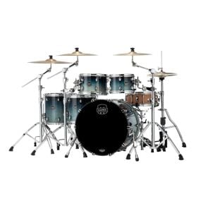 Mapex Saturn Maple Walnut 5 Piece Shell Pack in Teal Blue Fade