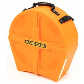 HARDCASE HNL14SO Fully Lined 14" Snare Drum Case In Orange