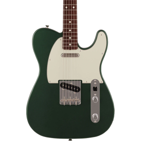 Fender 2023 Collection Made in Japan Traditional 60s Telecaster, Rosewood Fingerboard in Aged Sherwood Green Metallic