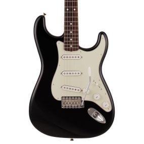 Fender 2023 Collection Made in Japan Traditional 60s Stratocaster, Rosewood Fingerboard in Black