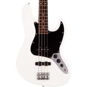 Fender Made in Japan Hybrid II Jazz Bass, Rosewood Fingerboard in Arctic White
