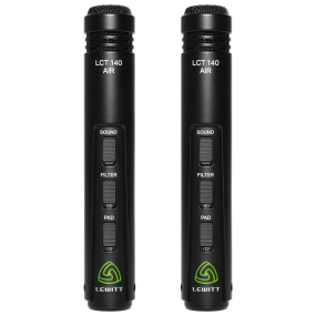Lewitt LCT 140 AIR Stereo Pair Small Diaphragm Condenser Microphones 