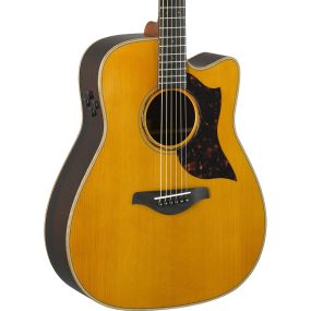 Yamaha A3R Acoustic Electric Guitar in Vintage Natural