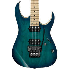 Ibanez RG652AHM Prestige Electric Guitar in Nebula Green Burst