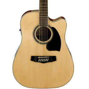 Ibanez PF1512ECE 12 String Acoustic Guitar in Natural High Gloss