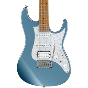 Ibanez AZ2204 Prestige Electric Guitar in Ice Blue Metallic