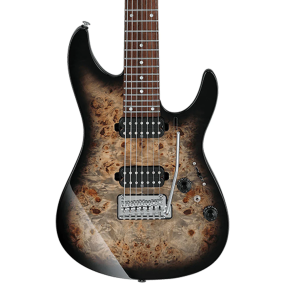 Ibanez AZ427P1PB  Premium 7 String Electric Guitar in Charcoal Black Burst