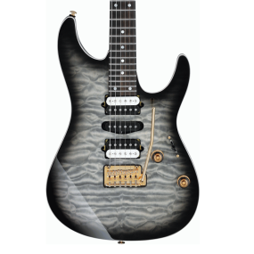 Ibanez AZ47P1QM in Black Ice Burst