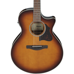 Ibanez AE160 Electric Acoustic Guitar in Vintage Mahogany Sunburst High Gloss