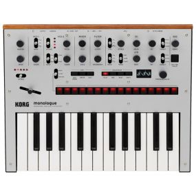 KORG Monologue Analog Monophonic Synthesizer in Silver