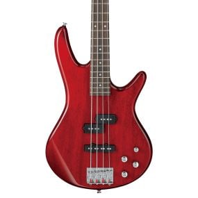 Ibanez SR200 Bass Guitar in Transparent Red 