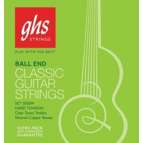 GHS 2050W Ball End Regular Classical Guitar Strings 28 - 43 Gauge
