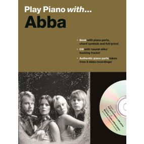 Play Piano With ABBA PVG Bk/Cd