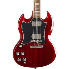 Epiphone SG Standard Left Handed Electric Guitar in Cherry