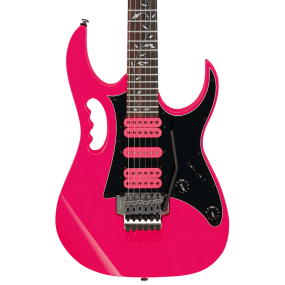 Ibanez JEMJR SP Steve Vai Signature Guitar in Pink