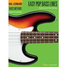 EASY POP BASS LINES BOOK ONLY
