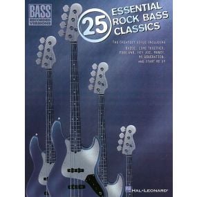 25 Essential Rock Bass Classics Bass Tab