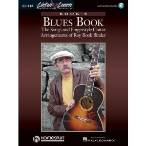 Books Blues Book The Songs and Fingerstyle Guitar Arrangements of Roy Book Binder Bk/Cd