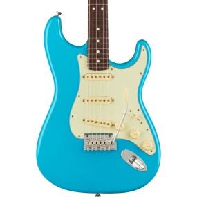 Fender American Professional II Stratocaster, Rosewood Fingerboard in Miami Blue