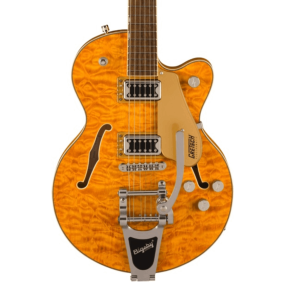 Grestch G5655T QM Electromatic Center Block Jr Single Cut Quilted Maple with Bigsby in Speyside