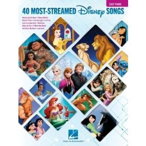 THE 40 MOST STREAMED DISNEY SONGS EASY PIANO