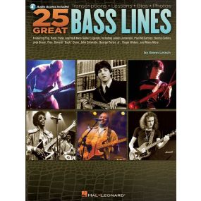 25 Great Bass Lines Book & OLA