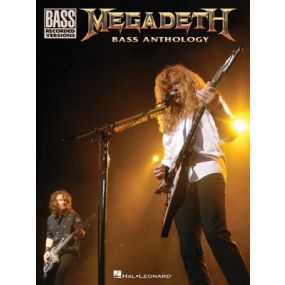 MEGADETH BASS ANTHOLOGY RECORDED VERSIONS