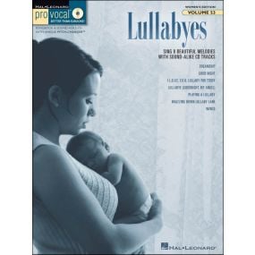 Lullabyes Pro Vocal Women's Edition Volume 53 Bk/Cd