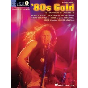 '80s Gold Pro Vocal Mens Edition Volume 4 BK/CD