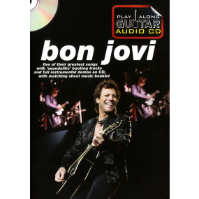 Bon Jovi Play Along Guitar Book & CD