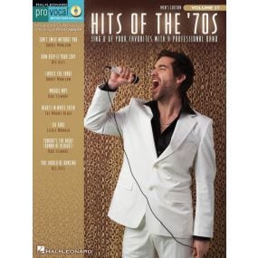 Hits of the '70s Pro Vocal Men's Edition Volume 37 BK/CD