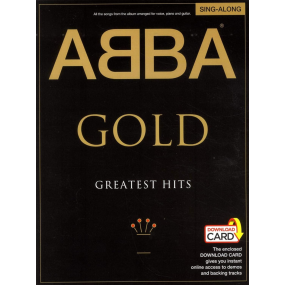 ABBA Gold Greatest Hits Sing Along PVG Book & OLA