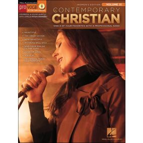 Contemporary Christian Pro Vocal Women's Edition Volume 35 BK/CD