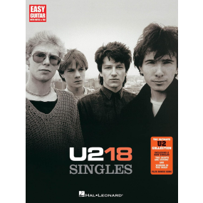 U2 18 Singles Easy Guitar Notes & Tab